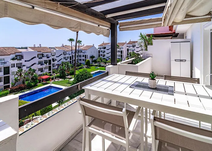 Tenis - Bright Bel-air Flat 2 Beds 3 Terraces Apartment Estepona