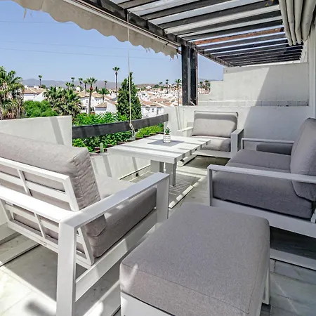 Tenis - Bright Bel-air Flat 2 Beds 3 Terraces Daire Estepona